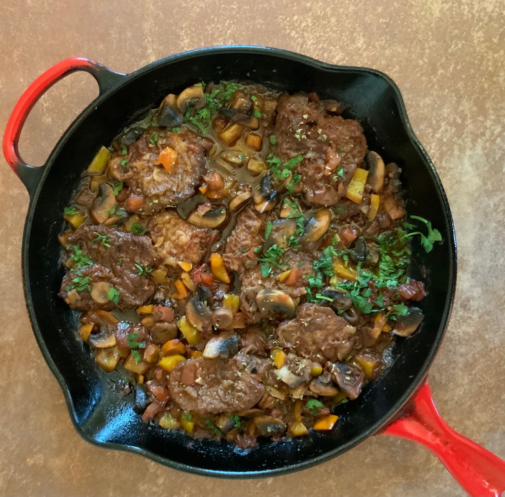 Scaloppine Cacciatore with Red&nbsp;Wine