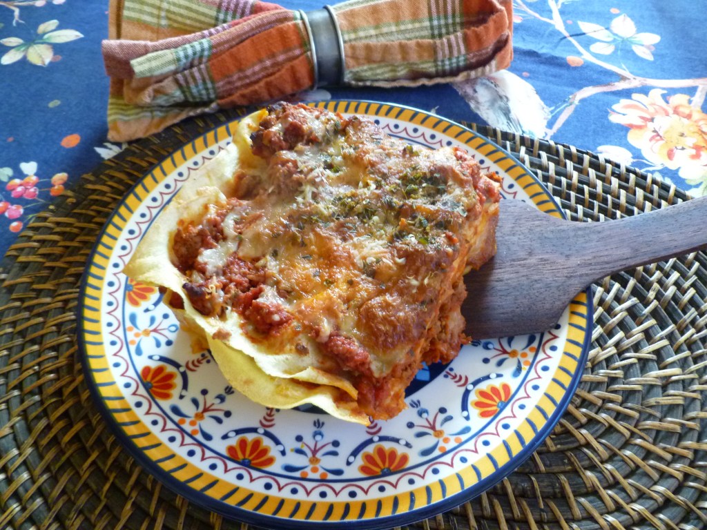 Lasagne al ragù ~ Lasagne  and Meat&nbsp;Sauce