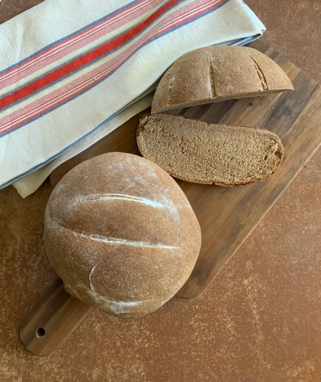 Maslin Bread ~ a complimentary combination of&nbsp;flours