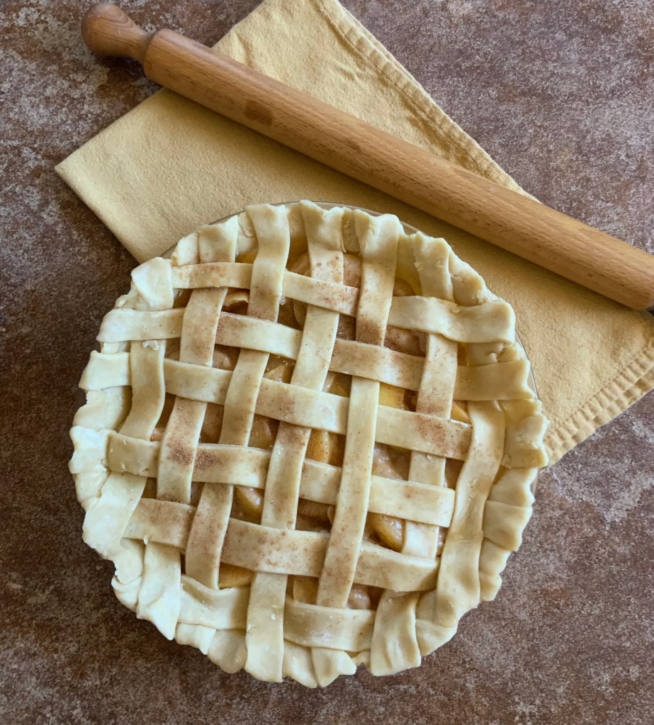 Peach pie