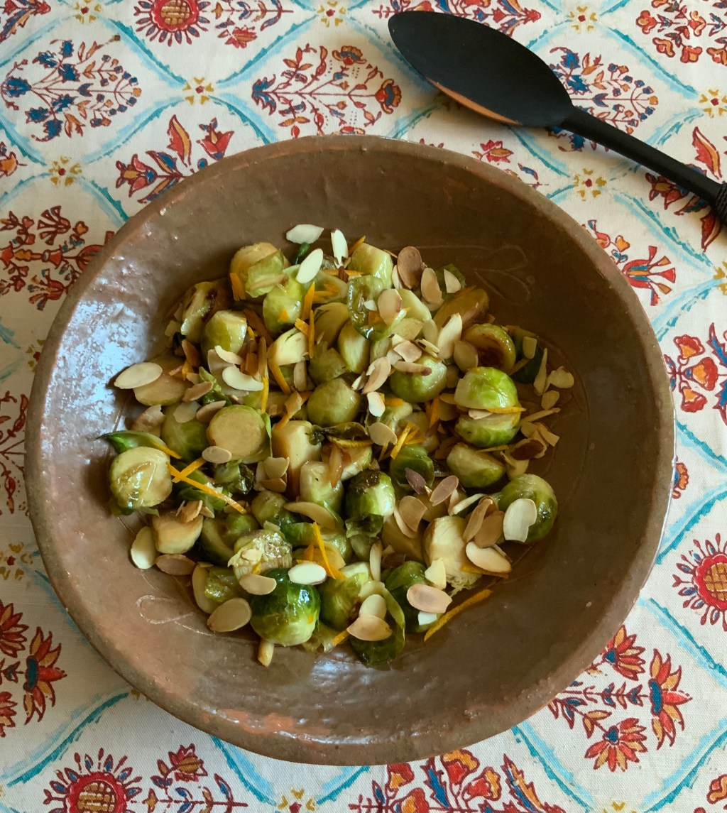 Brussels Sprouts, Orange, Sherry and&nbsp;Almonds