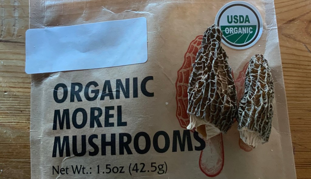 Whole morels