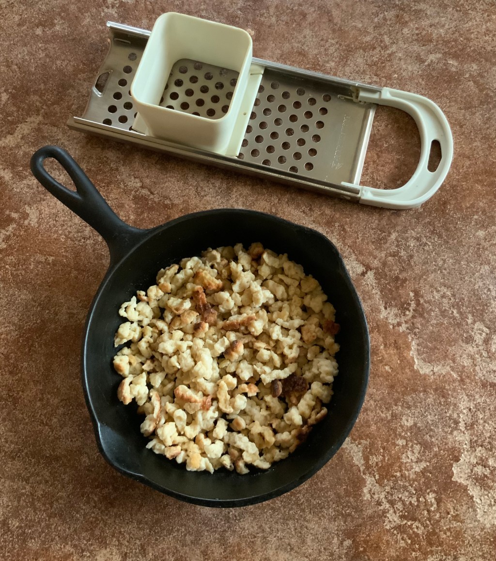 Golden Spätzle/Galuska