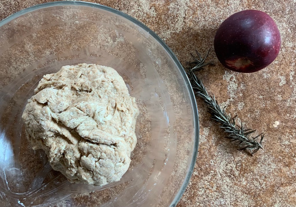 Apple beer rye rosemary with hard wheat mix to sit no kmead heres how it looks This is a visual of what is often described in recipes as 'scrappy'
