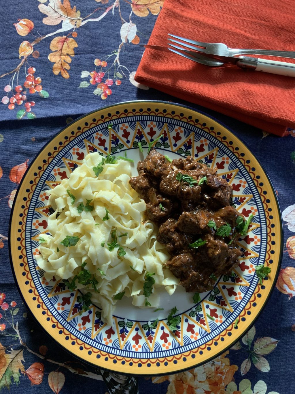 Ragoût de bœuf au vin rouge~ Red wine beef ragoût